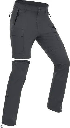 Wespornow Women's-Hiking-Pants Convertible-Zip-Off-Quick-Dry-Pants for Cargo, Camping, Travel, Outdoor, Fishing, Safari