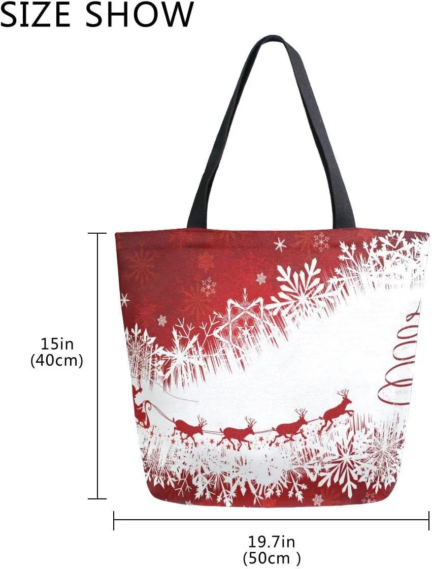 Woman Tote Bag Rainbow Fist Pride Shoulder Handbag for Work Travel Business Beach Shopping