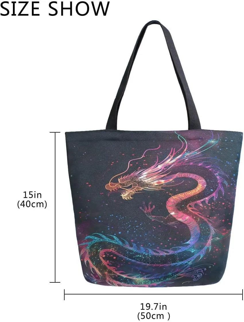 Woman Tote Bag Rainbow Fist Pride Shoulder Handbag for Work Travel Business Beach Shopping