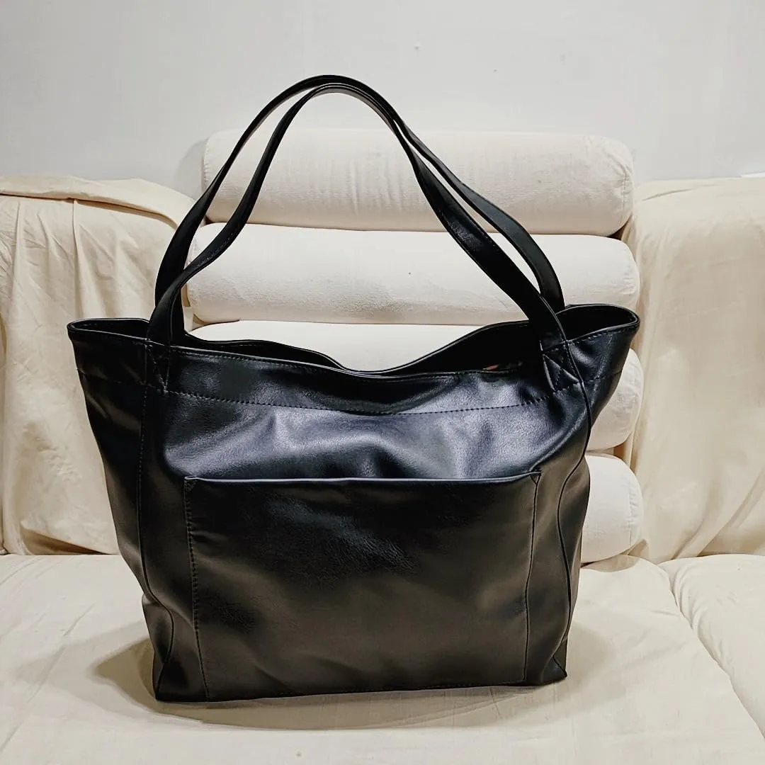 Women Oversize Tote Bags PU Leather Handbag Travel Purse Large Capacity Shoulder Purses Weekender Bag Shopper Handbag