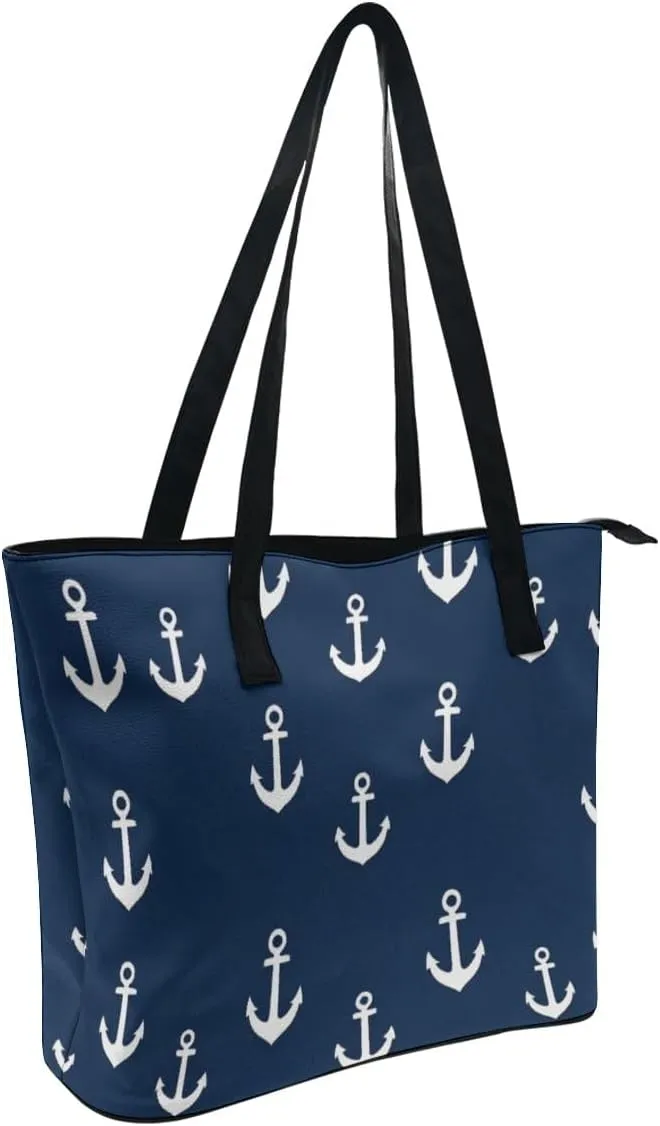 Women's Fashion Tote Bag, Large Capacity Lightweight Handbag, Shopping Bags with Compartment