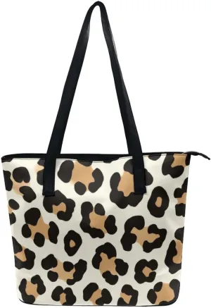 Women's Fashion Tote Bag, Large Capacity Lightweight Handbag, Shopping Bags with Compartment