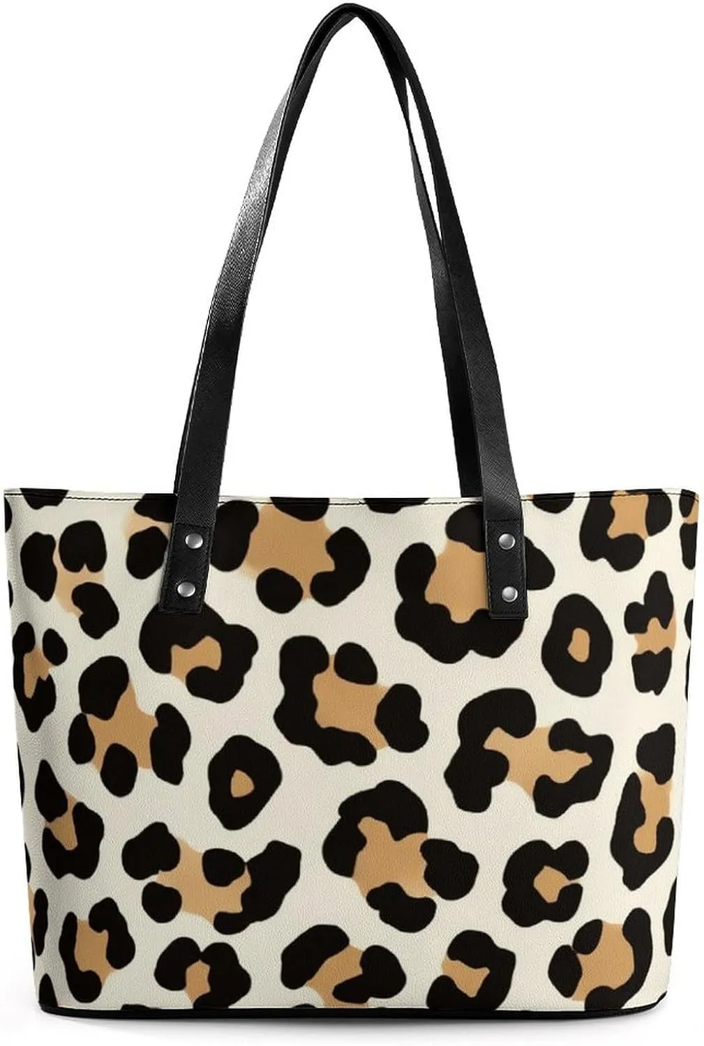 Women's Fashion Tote Bag, Large Capacity Lightweight Handbag, Shopping Bags with Compartment