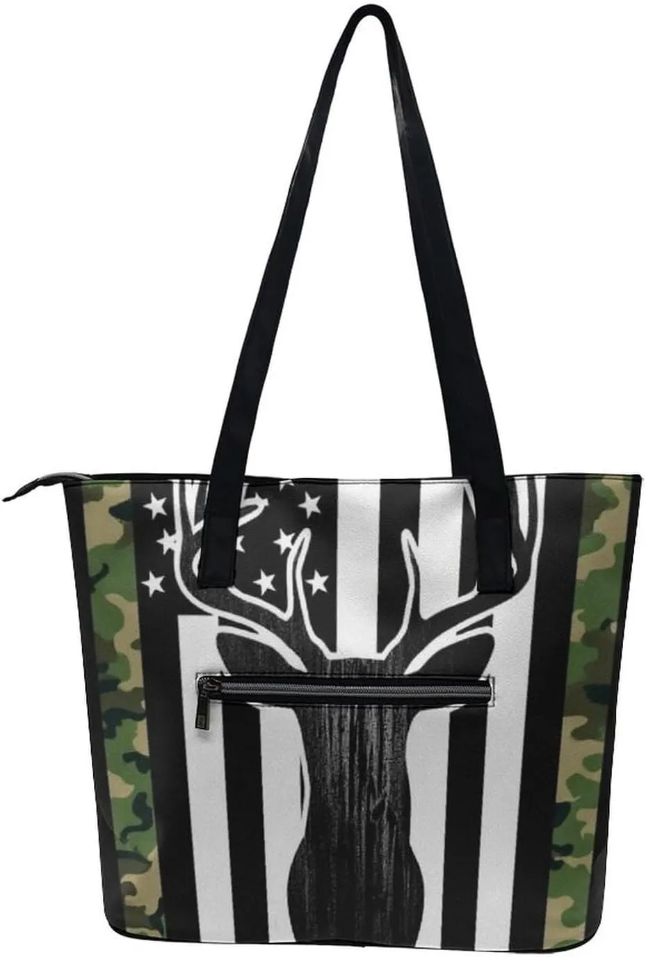 Women's Fashion Tote Bag, Large Capacity Lightweight Handbag, Shopping Bags with Compartment
